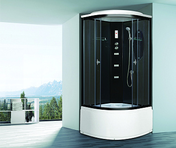 Душевая кабина Niagara Ultra 2110134N 90х90 четверть круга с крышей ориентация универсальная Душевая кабина Niagara Ultra 2110134N 90х90 четверть круга с крышей ориентация универсальная